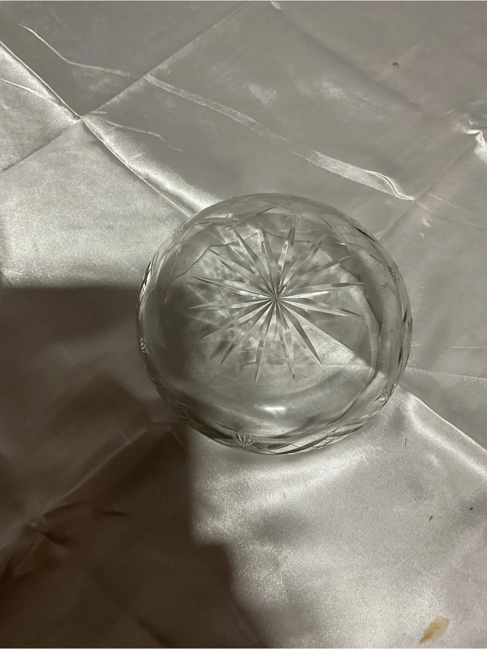 Clear Glass Decorative Bowl - Home Kitchen